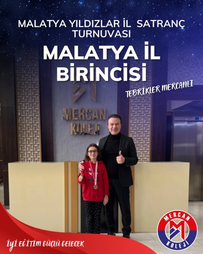 Malatya İl Birincisi Mercan Koleji