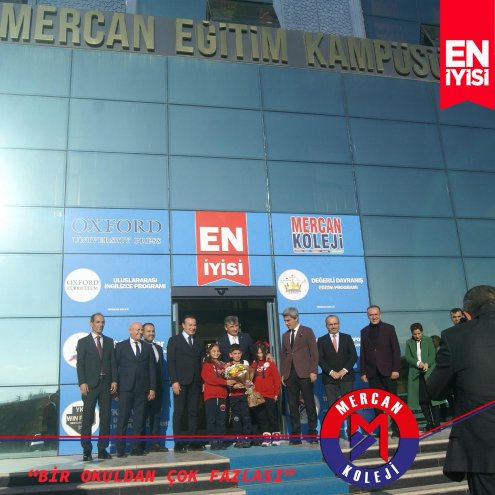 M.E.B Özel Öğretim Kurumları Genel Müdürü Mercan Koleji Malatya Kampüsünü ziyaret etti.