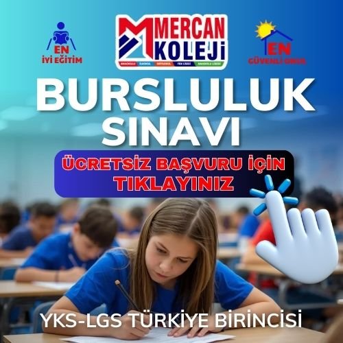 Mercan Koleji Bursluluk Sınavı